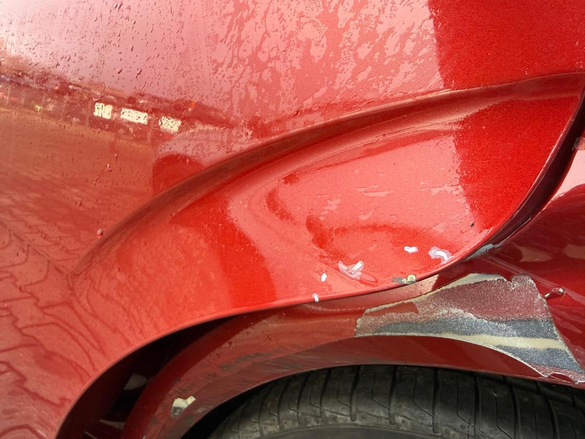 Seat Leon 1P original T&uuml;r hinten links LS3X Rojo Rubi 5 T&uuml;rer Rohbau BJ06